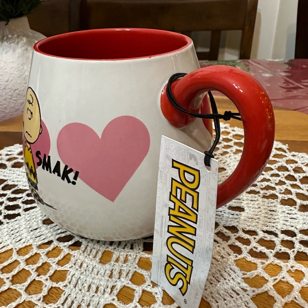 🛑SOLD‼️PEANUTS “Valentine’s” ceramic mug - Picture 3 of 8